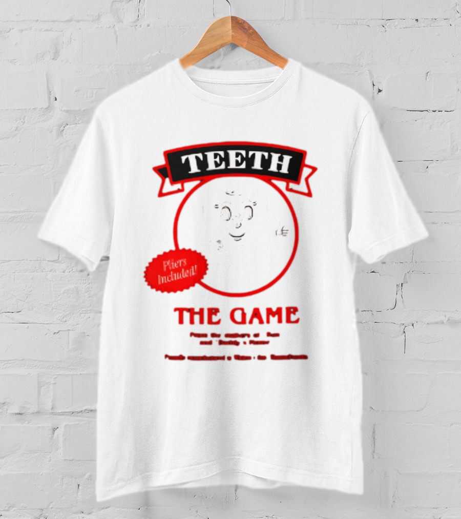 Teeth The Game Pliers Included From The Authors Of Widow's Bay Board Game T-Shirt