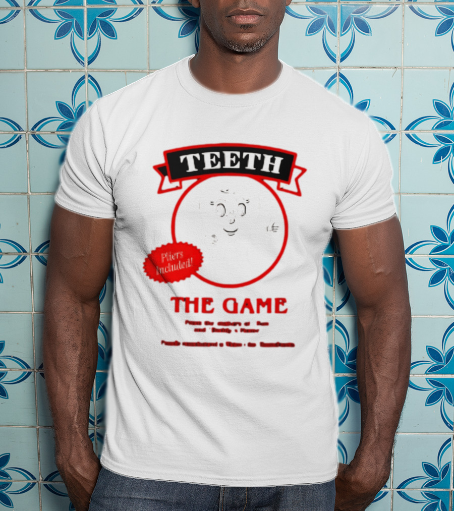 Teeth The Game Pliers Included From The Authors Of Widow's Bay Board Game T-Shirt