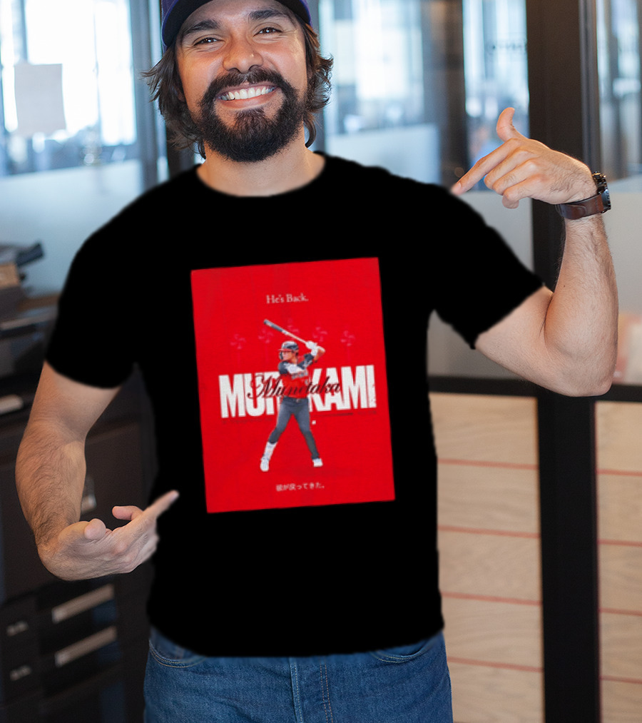 He's Back 2026 American League All Star Munetaka Murakami T-Shirt