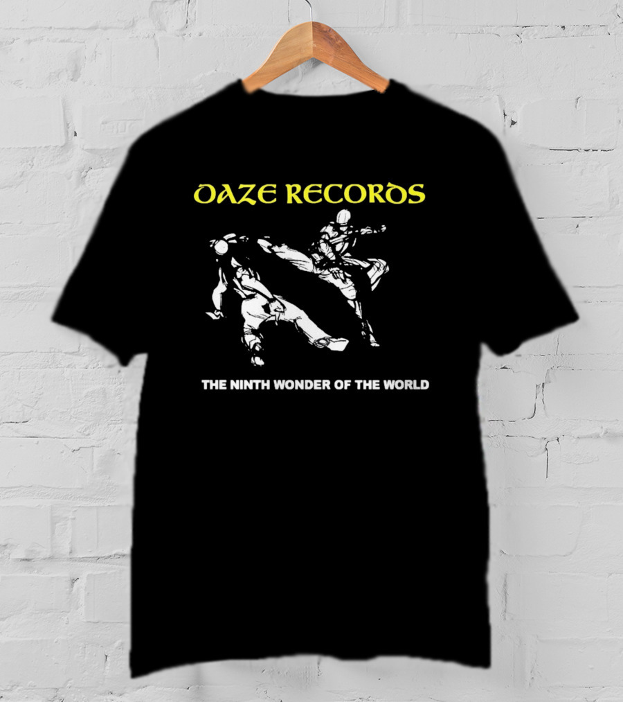 Daze Records Ninth Wonder Of The World Martial Arts Action T-Shirt