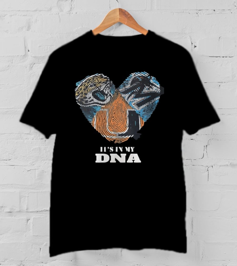 Fingerprint Heart It's In My DNA 1 T-Shirt
