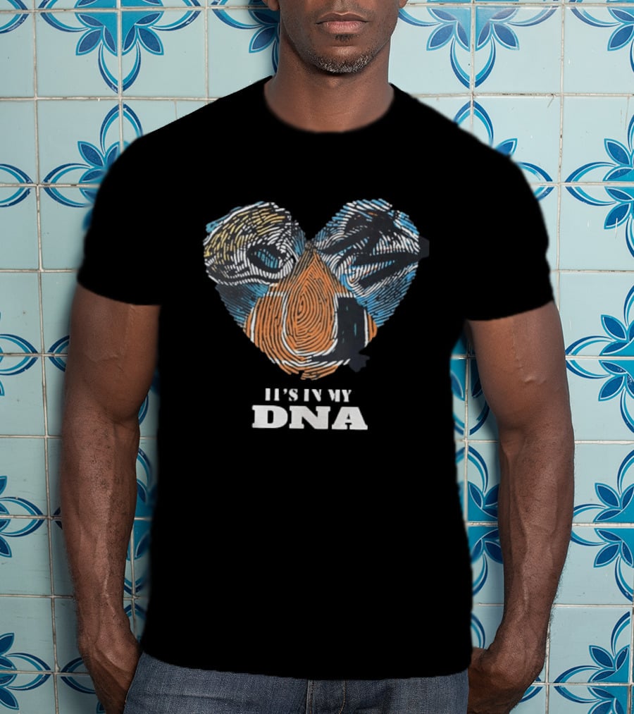 Fingerprint Heart It's In My DNA 1 T-Shirt