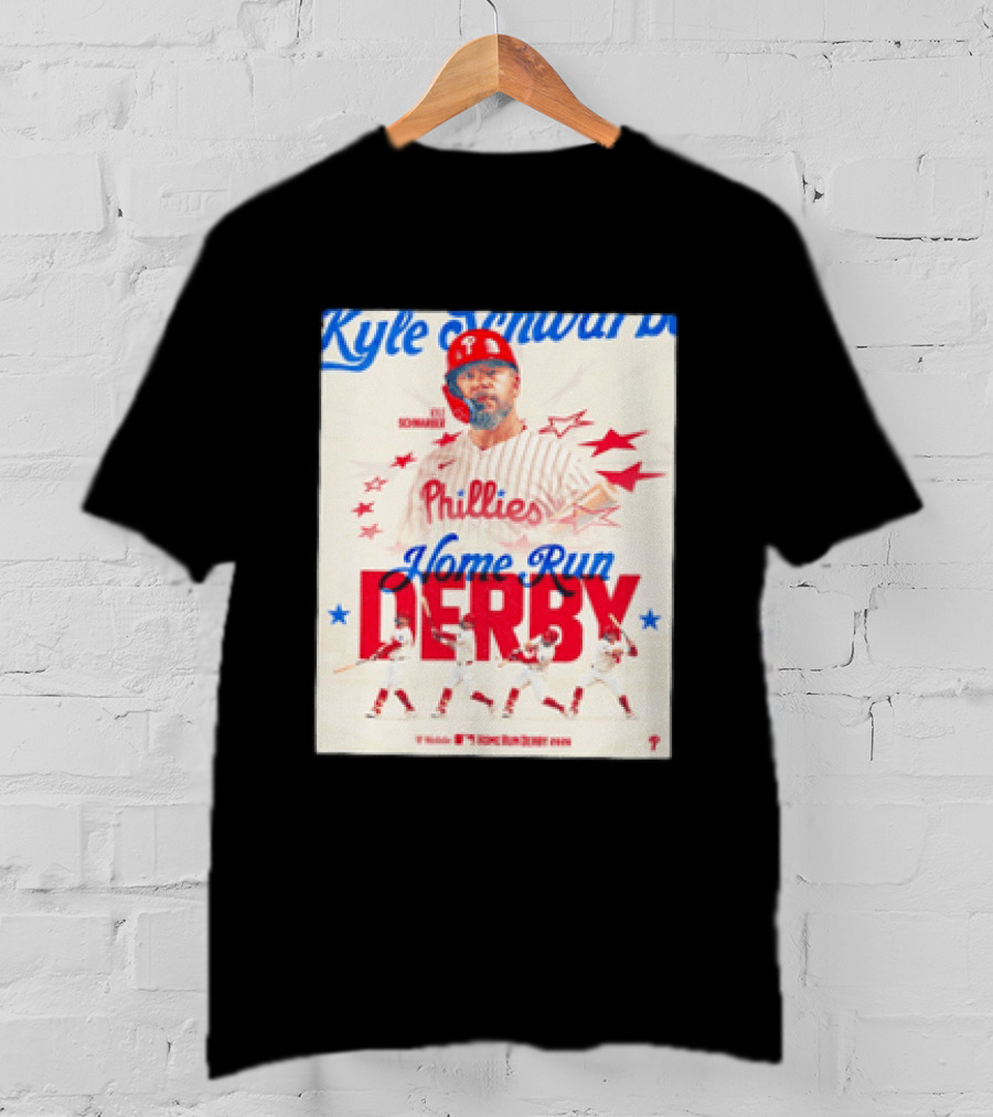 Kyle Schwarber Phillies Home Run Derby 2026 T-Shirt