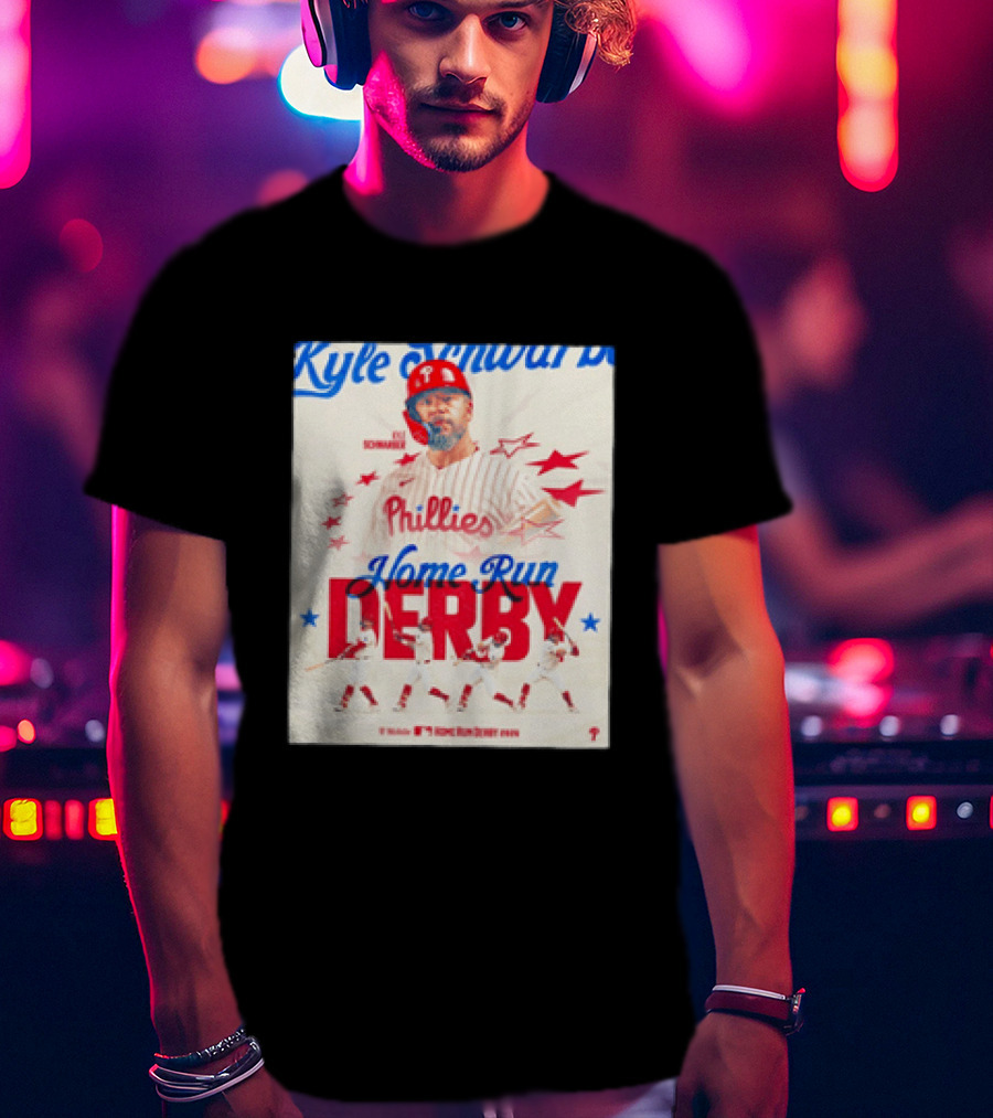 Kyle Schwarber Phillies Home Run Derby 2026 T-Shirt