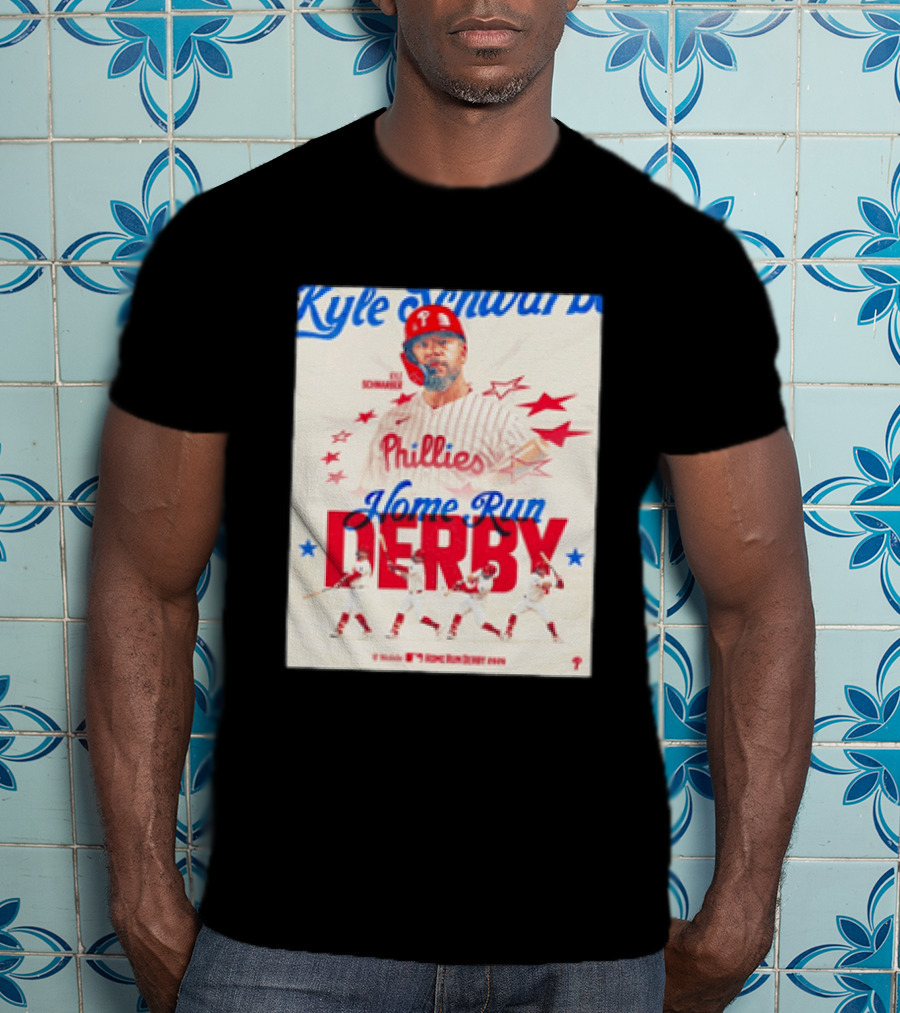 Kyle Schwarber Phillies Home Run Derby 2026 T-Shirt