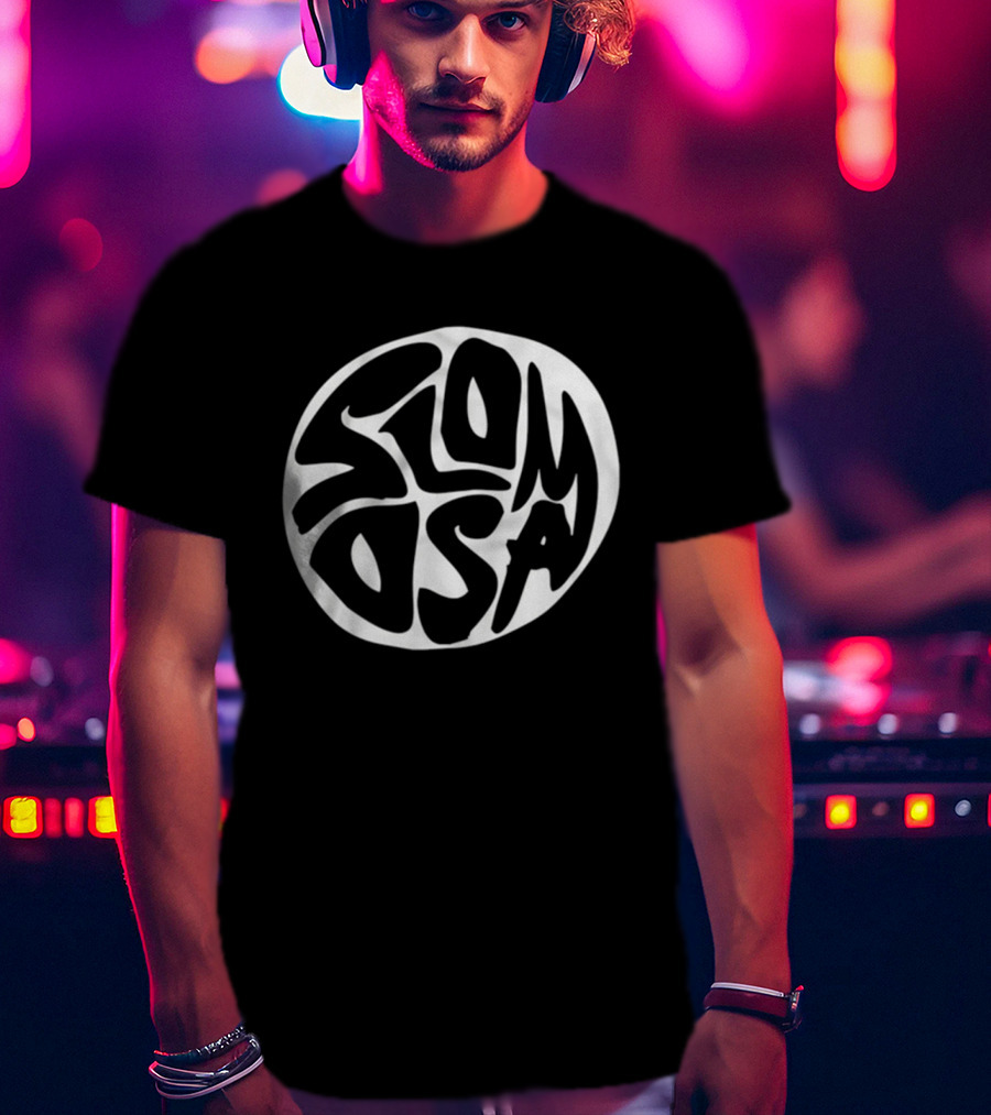 Slomosa Retro 70s Inspired Psychedelic T-Shirt