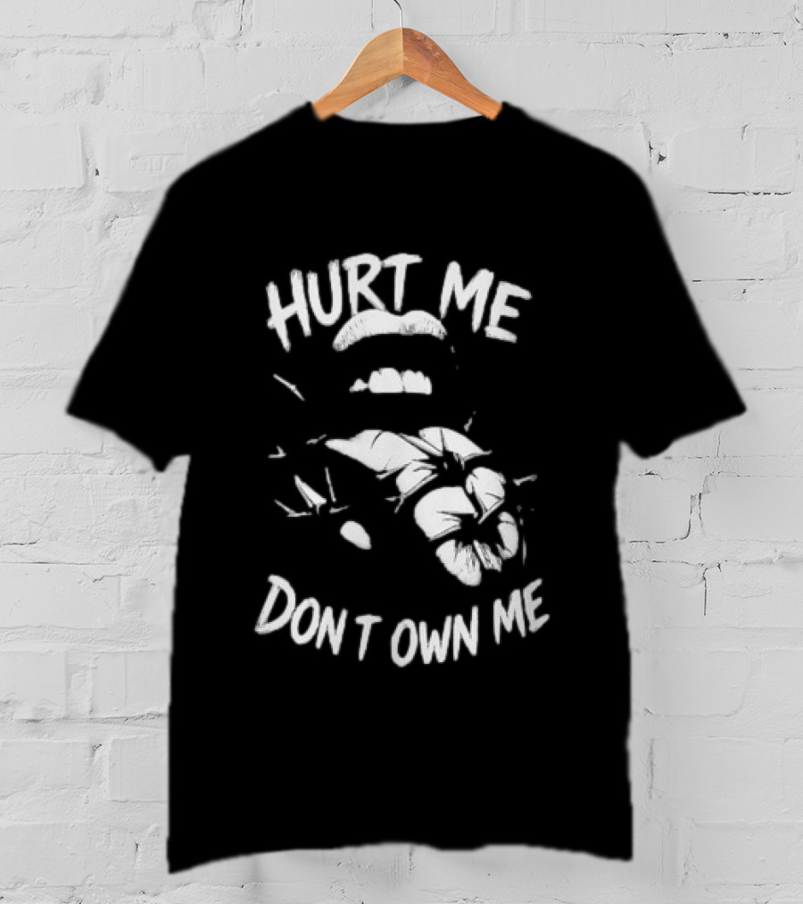 Hurt Me Don't Own Me Spiked Tongue T-Shirt