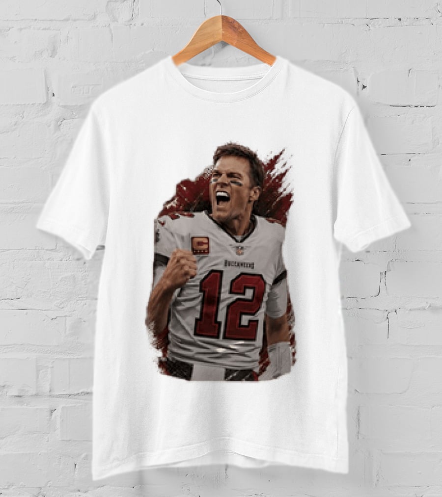 Tampa Bay Buccaneers Tom Brady Number 12 NFL Legend T-Shirt