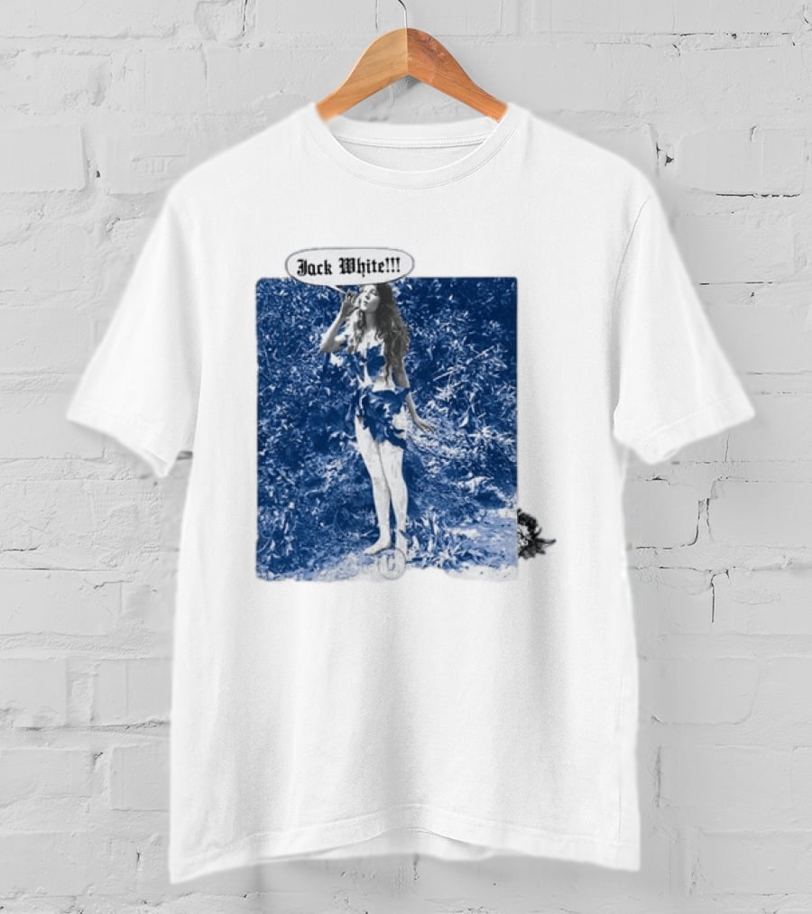 Jack White No Name Tour 2026 Eden Blue Tone Forest Scene T-Shirt