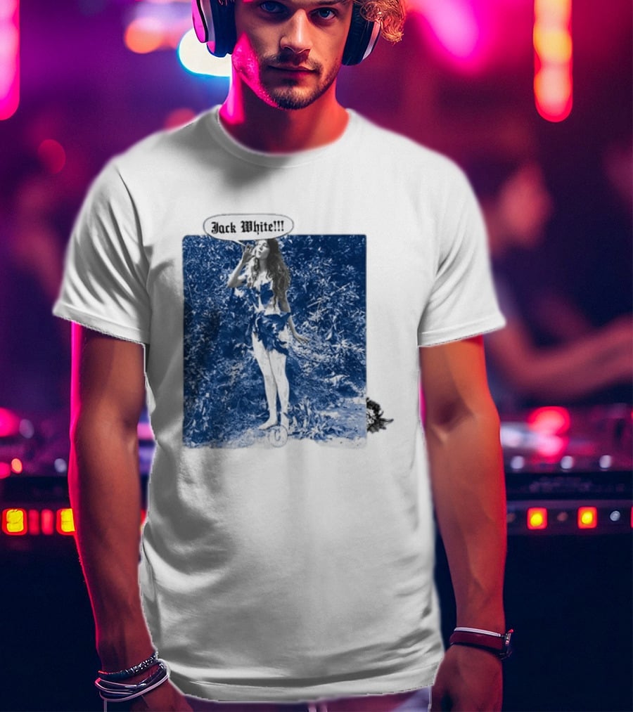 Jack White No Name Tour 2026 Eden Blue Tone Forest Scene T-Shirt