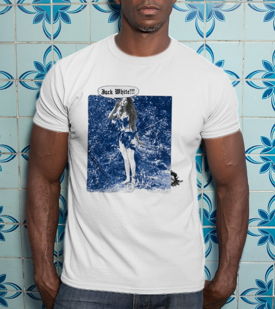 Jack White No Name Tour 2026 Eden Blue Tone Forest Scene T-Shirt