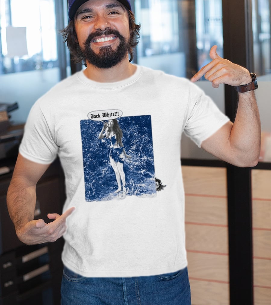 Jack White No Name Tour 2026 Eden Blue Tone Forest Scene T-Shirt
