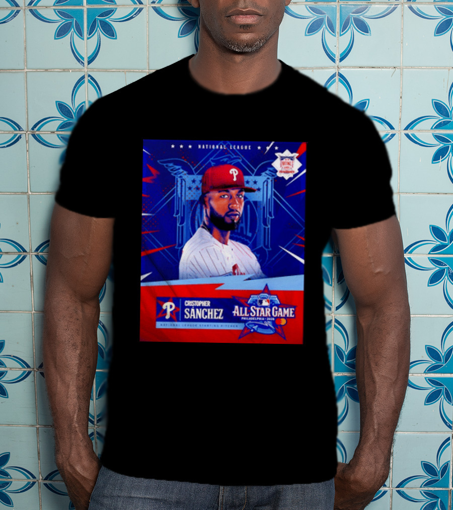 Cristopher Sánchez Philadelphia National League All Star Game 2026 T-Shirt