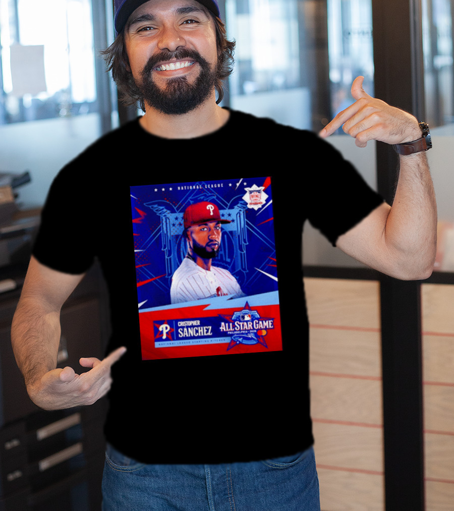 Cristopher Sánchez Philadelphia National League All Star Game 2026 T-Shirt