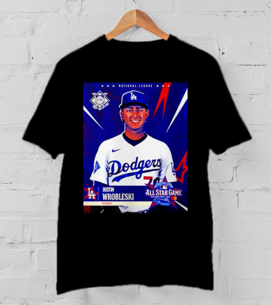 Justin Wrobleski Los Angeles Dodgers 2026 All Star Game National League T-Shirt