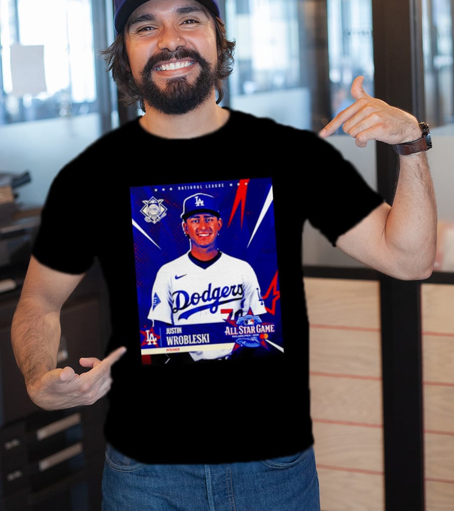 Justin Wrobleski Los Angeles Dodgers 2026 All Star Game National League T-Shirt