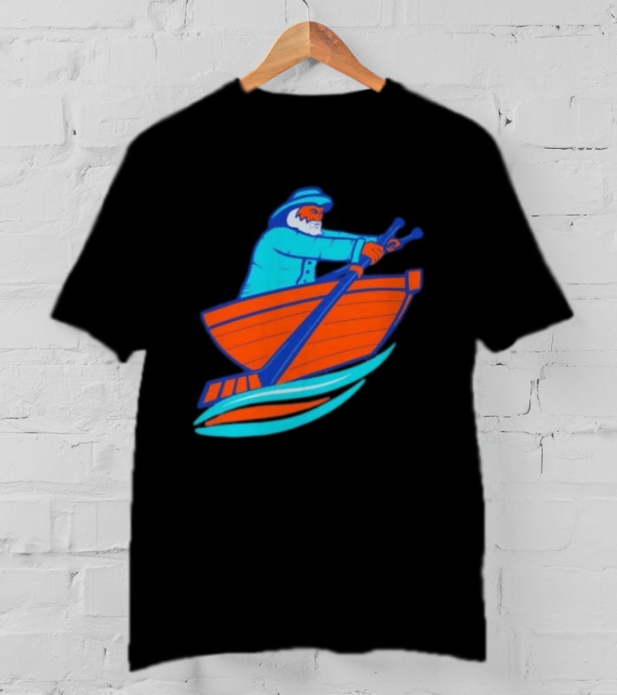 Islanders Fisherman New York NHL Team 26 T-Shirt