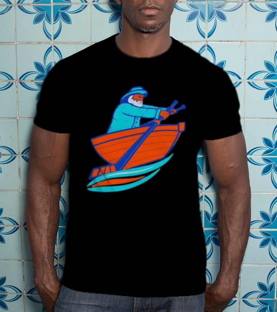 Islanders Fisherman New York NHL Team 26 T-Shirt
