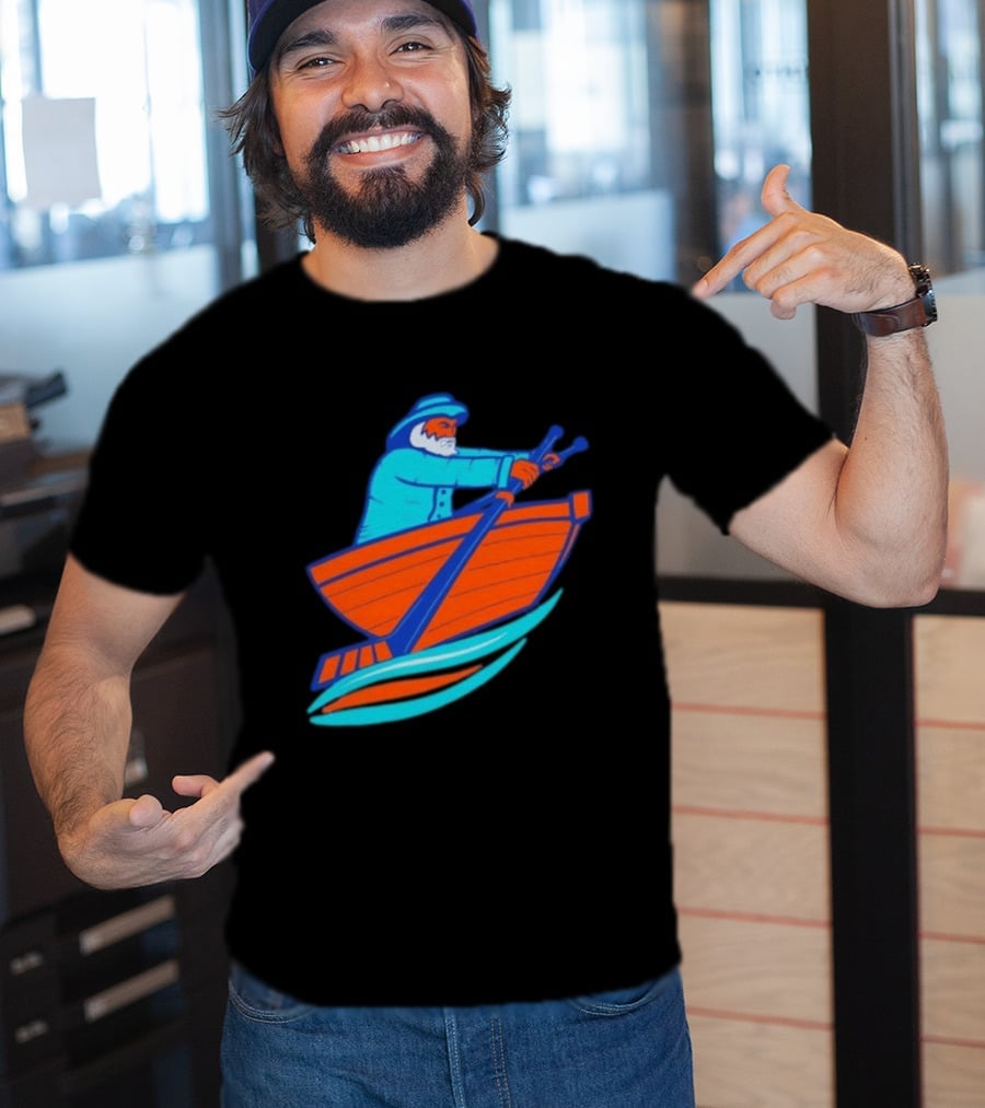 Islanders Fisherman New York NHL Team 26 T-Shirt