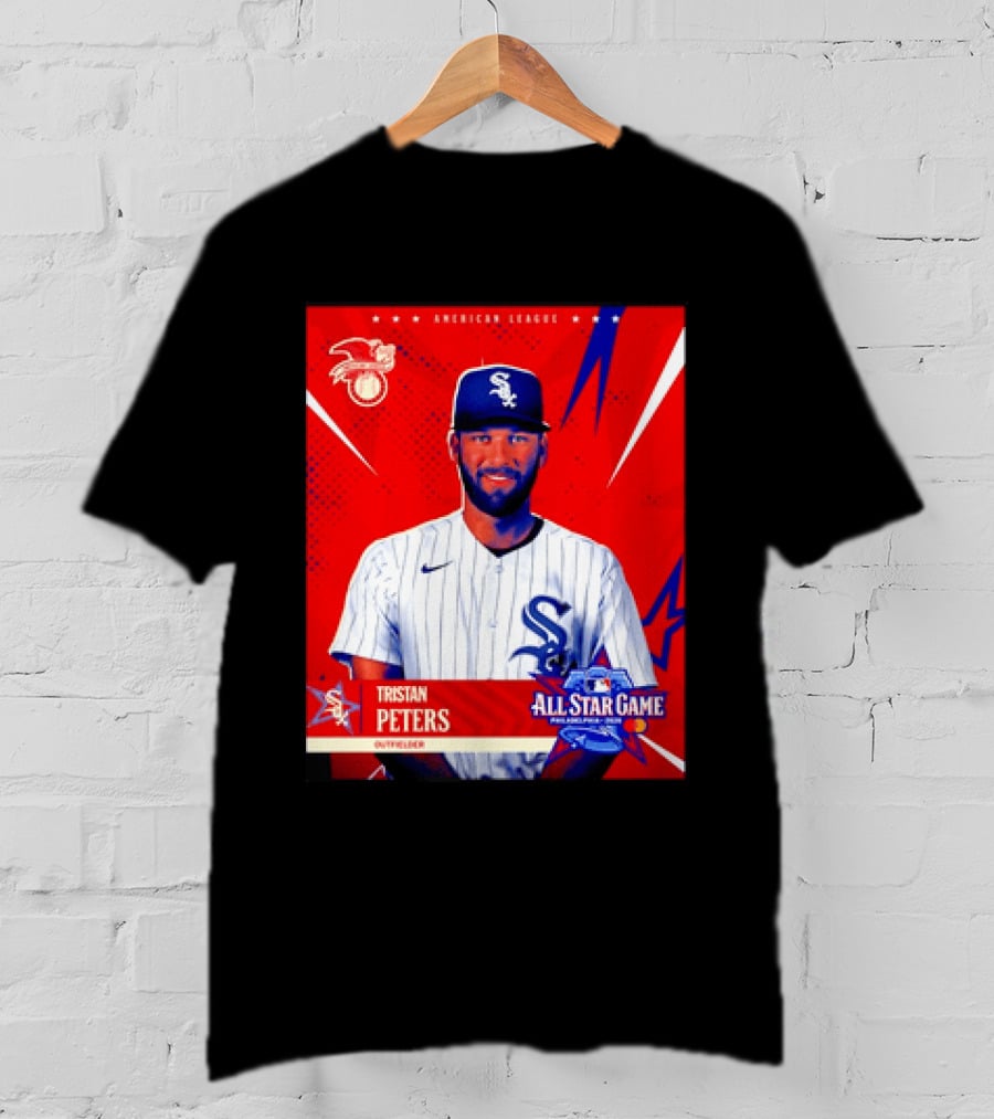 Tristan Peters Chicago White Sox 2026 American League All Star Game Outfielder T-Shirt