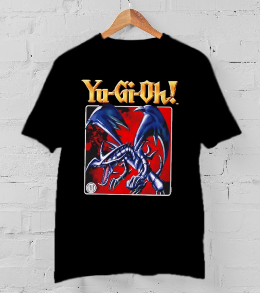 Yu Gi Oh 25th Anniversary Red Eyes Black Dragon Card T-Shirt