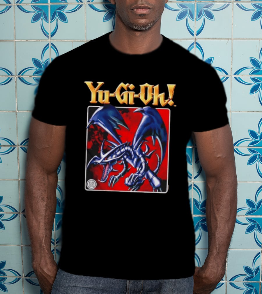 Yu Gi Oh 25th Anniversary Red Eyes Black Dragon Card T-Shirt