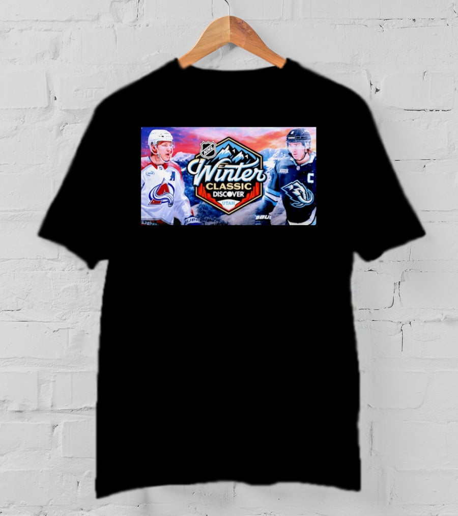 NHL Winter Classic Discover Utah Colorado Avalanche Vs Mammoth T-Shirt