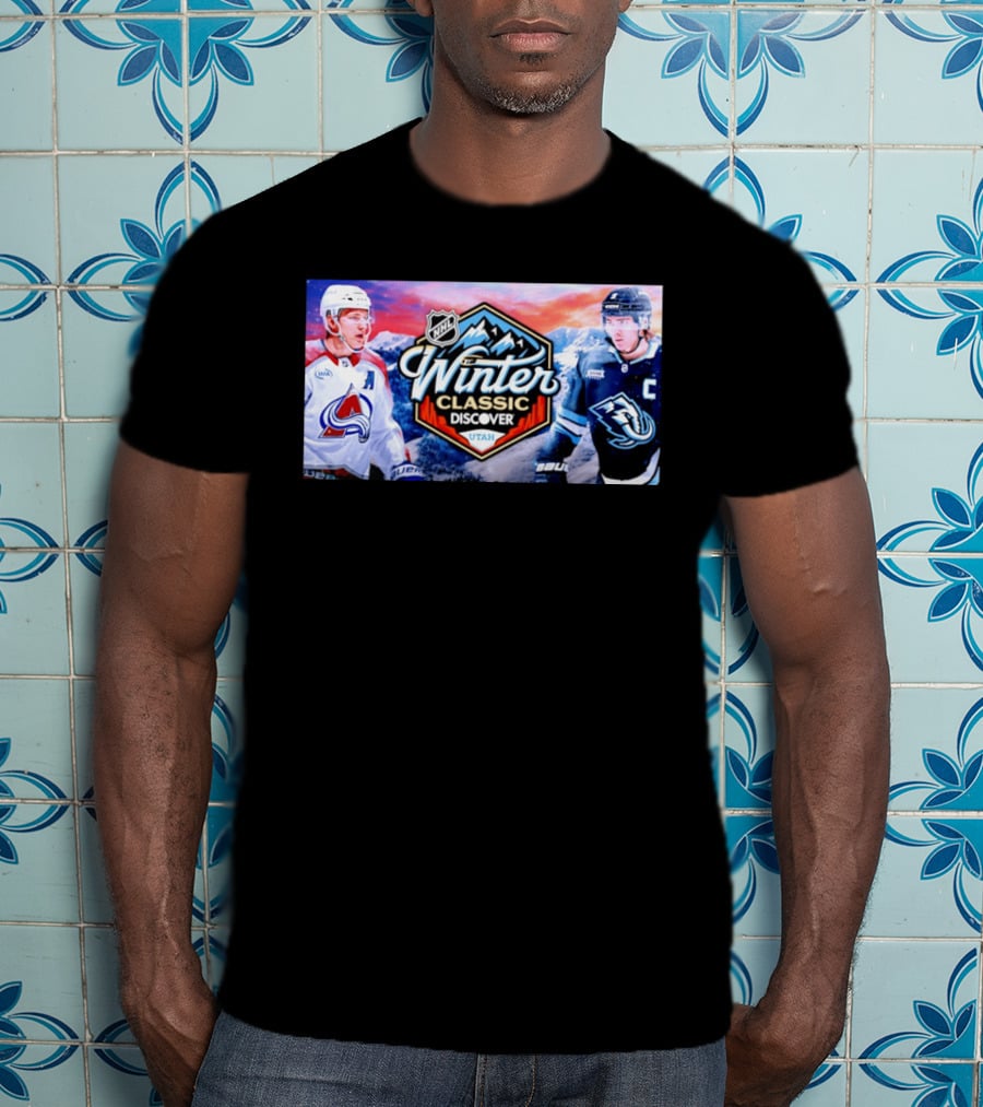 NHL Winter Classic Discover Utah Colorado Avalanche Vs Mammoth T-Shirt