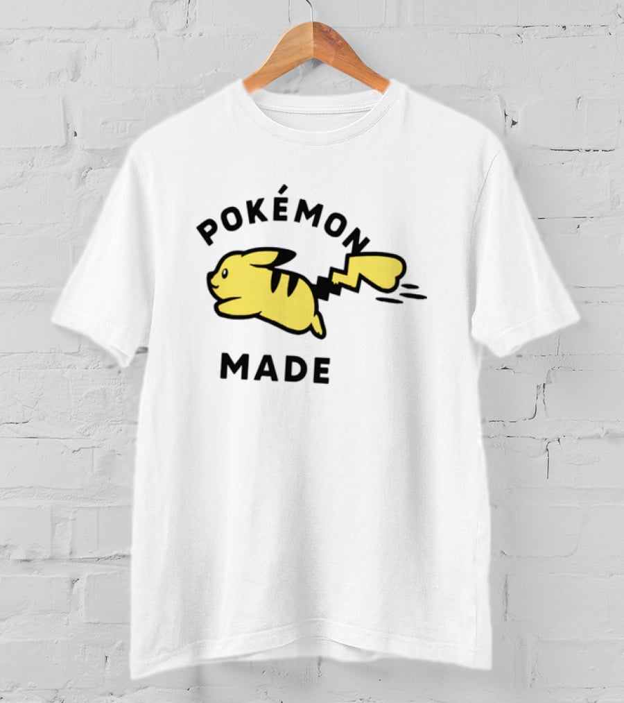 BTS Namjoon Pokémon Made Pikachu Running T-Shirt