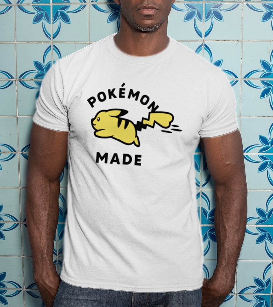 BTS Namjoon Pokémon Made Pikachu Running T-Shirt