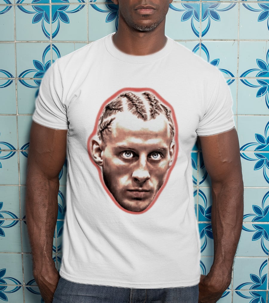 Paddy The Baddy Pimblett UFC MMA Fighter Portrait Braided Hairstyle T-Shirt