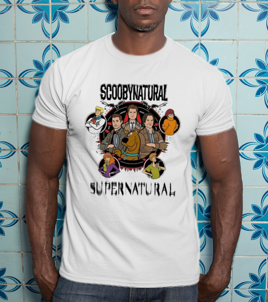 Scoobynatural Supernatural Crossover Featuring Iconic Characters For Fans Of Both Worlds T-Shirt