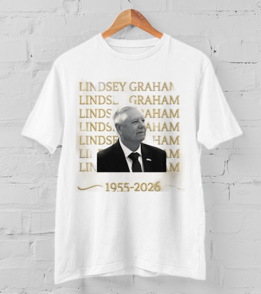 Lindsey Graham South Carolina Senator Memorial 1955 2026 T-Shirt