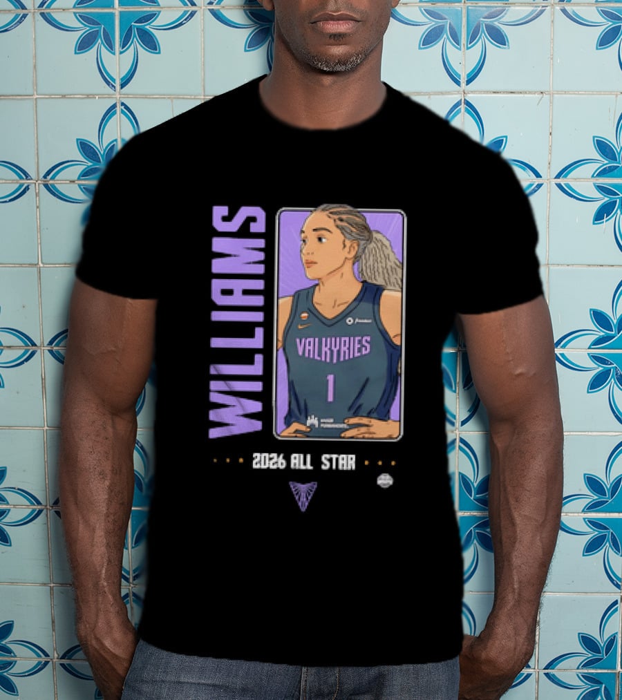 Golden State Valkyries Gabby Williams 2026 WNBA All Star Williams 1 T-Shirt