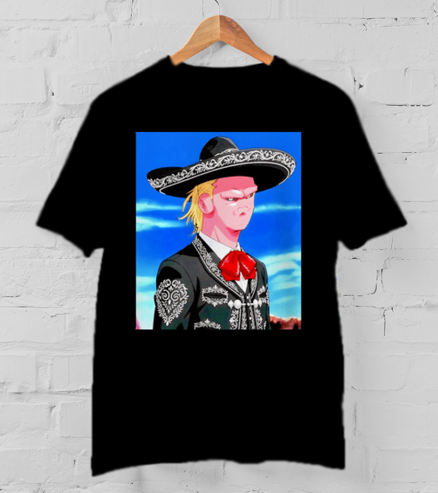 Majin Buu Mariachi Charro Dragon Ball Z Haaland Fusion T-Shirt