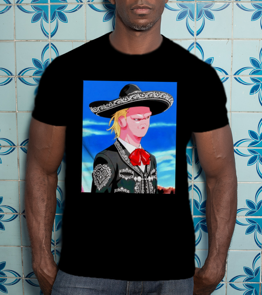 Majin Buu Mariachi Charro Dragon Ball Z Haaland Fusion T-Shirt