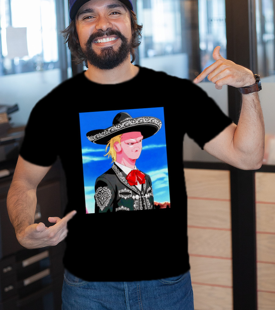 Majin Buu Mariachi Charro Dragon Ball Z Haaland Fusion T-Shirt