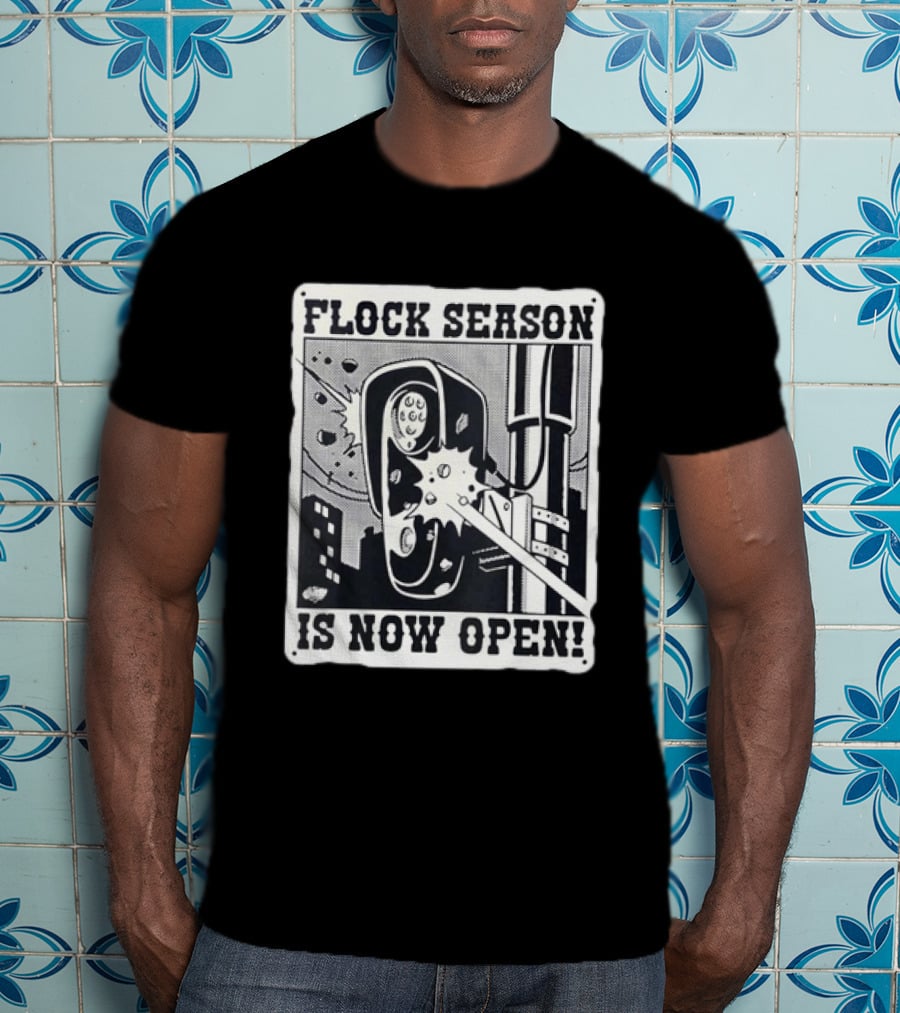 Flock Season Is Now Open Explosive Comic T-Shirt
