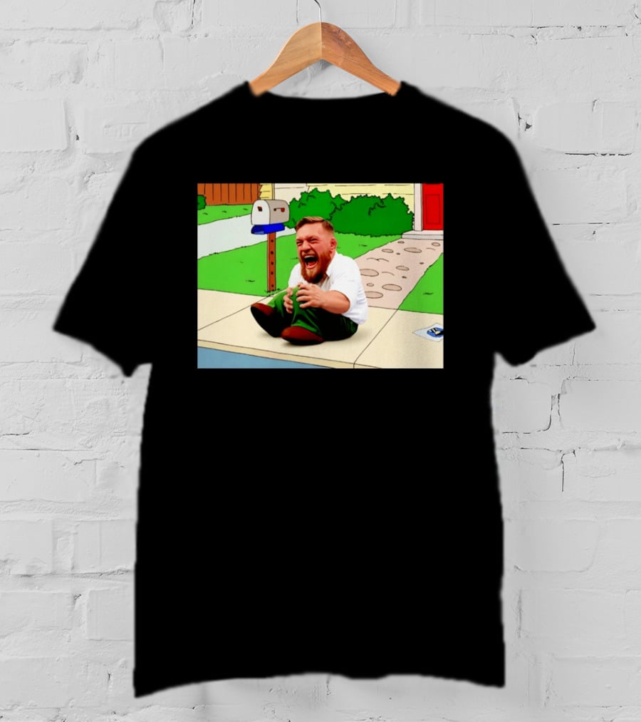 Family Guy Conor McGregor Laughing Curb Scene T-Shirt