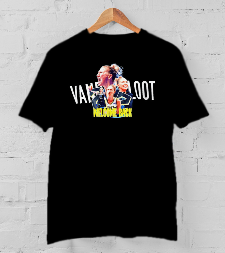 Courtney Vandersloot No 22 Chicago Sky Welcome Back Vandersloot T-Shirt