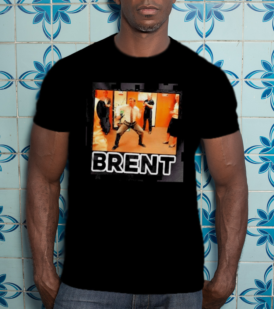 David Brent Iconic Dance Scene From The Office UK Series T-Shirt