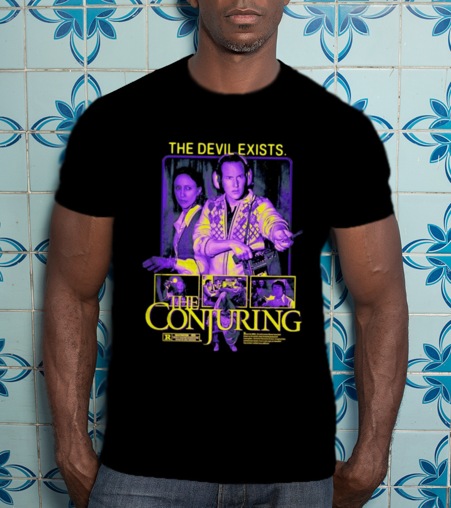 The Conjuring The Devil Exists Movie Horror Ed And Lorraine Warren T-Shirt