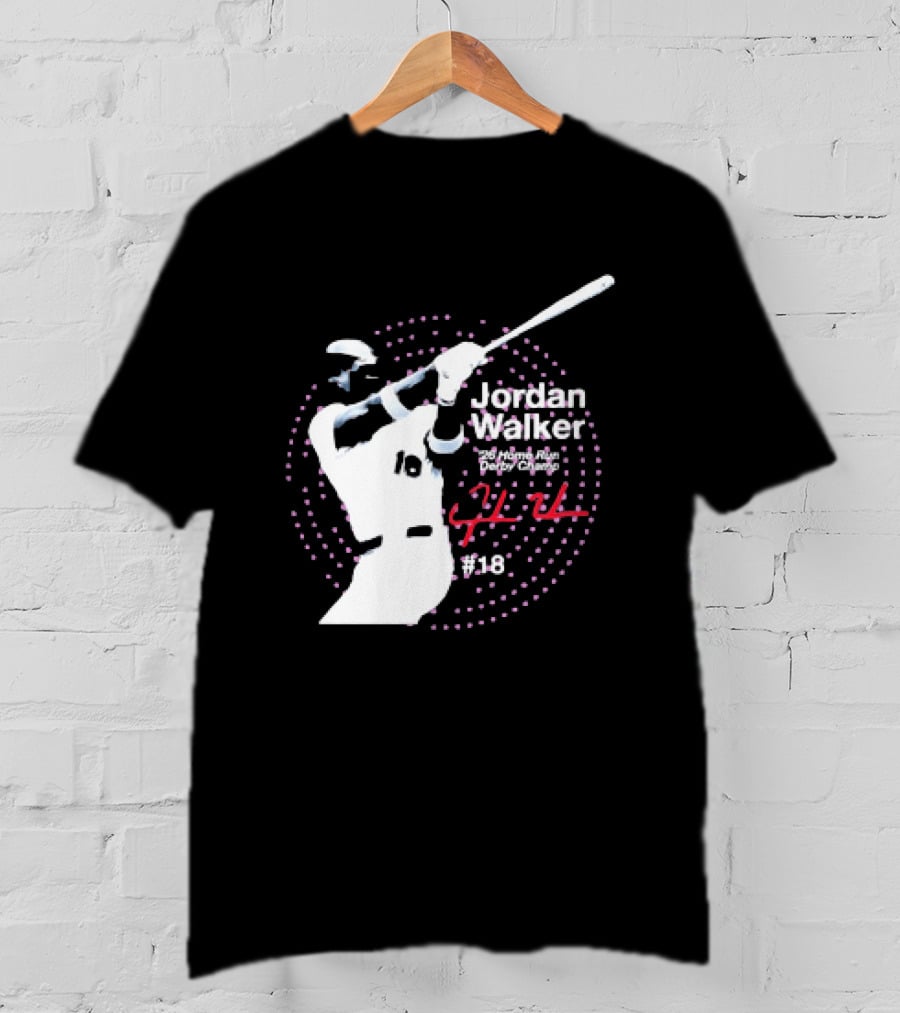 Jordan Walker Home Run Derby Champ St. Louis Cardinals #18 T-Shirt
