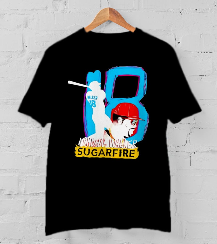 Jordan Walker Sugarfire St. Louis Cardinals Home Run Derby Champ 18 Baseball T-Shirt