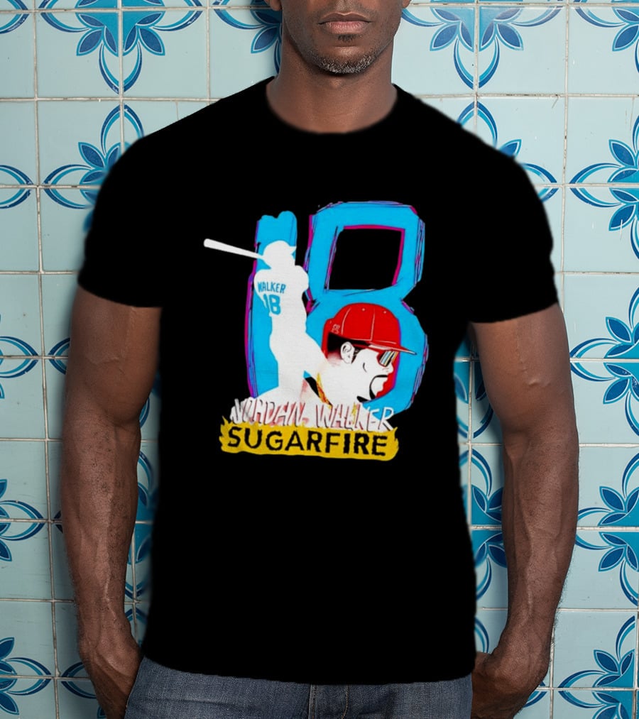 Jordan Walker Sugarfire St. Louis Cardinals Home Run Derby Champ 18 Baseball T-Shirt