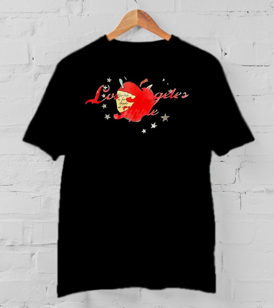 Los Angeles Flexible In For Steady Apple T-Shirt