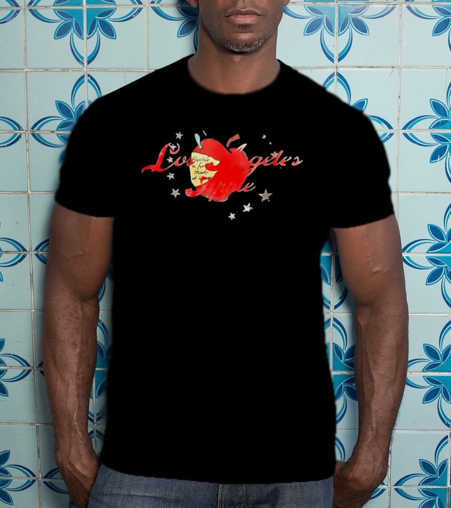 Los Angeles Flexible In For Steady Apple T-Shirt