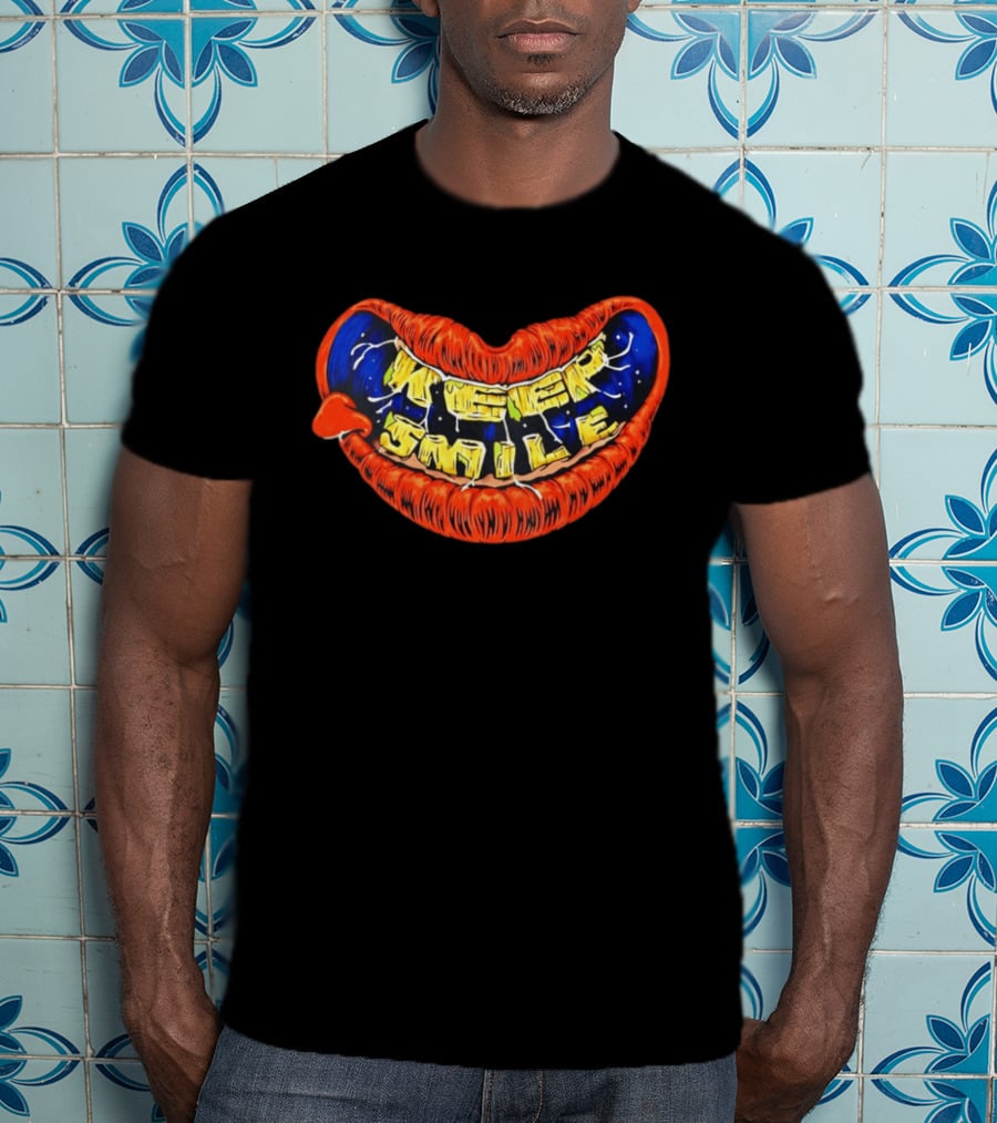 Keep Smile Red Lips Bright Teeth T-Shirt