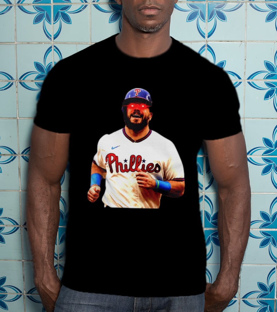 Philadelphia Phillies Kyle Schwarber Dark Brandon MLB T-Shirt