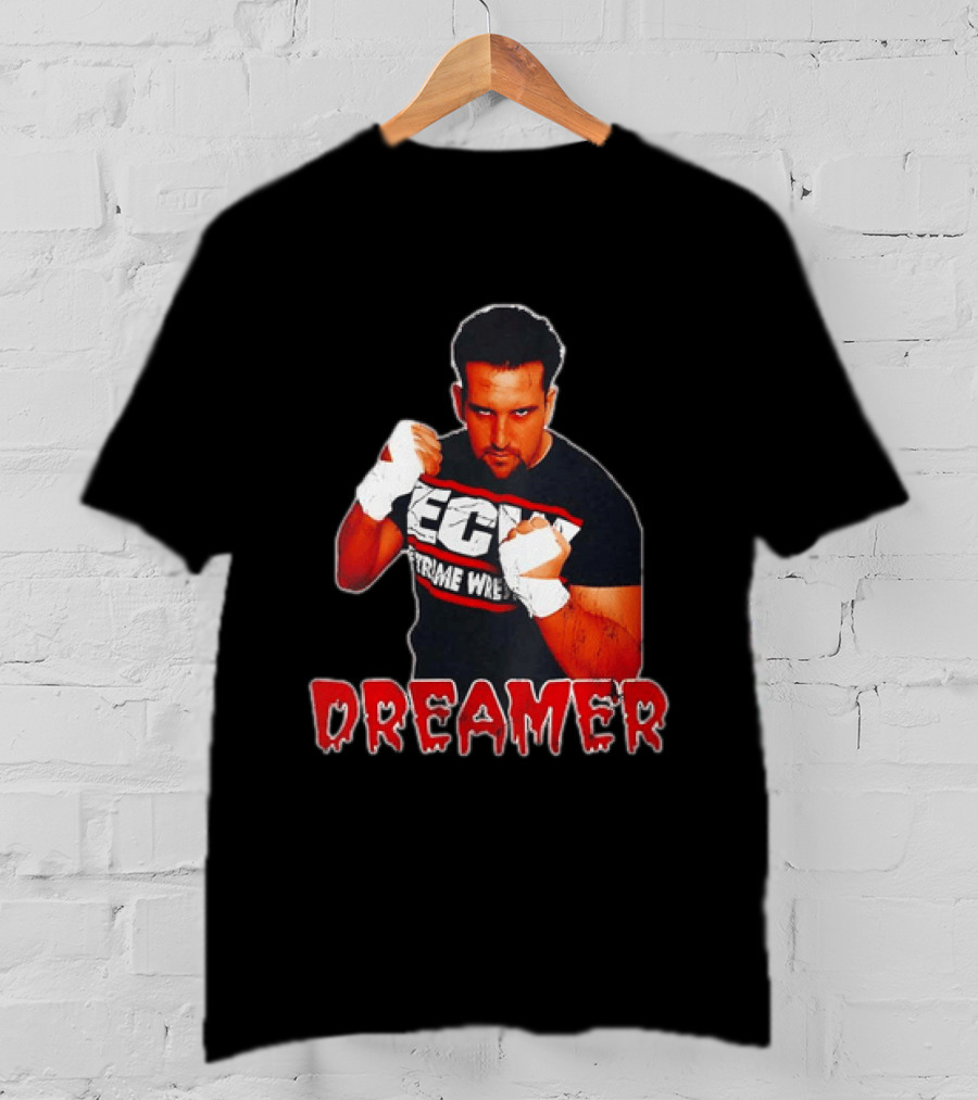 ECW Extreme Wrestling Tommy Dreamer Fighting T-Shirt